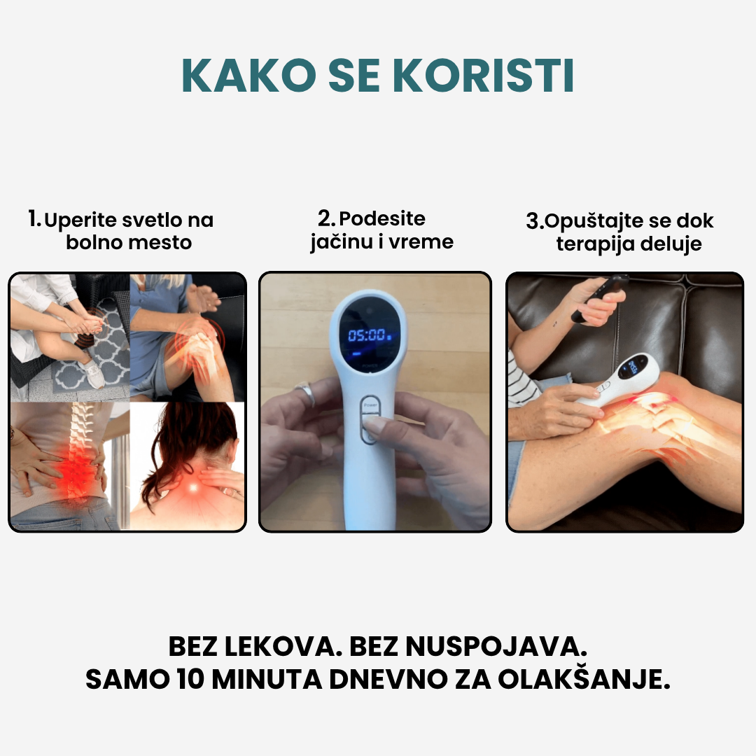 Inframed Laserska Terapija za Nerve - Ortomed